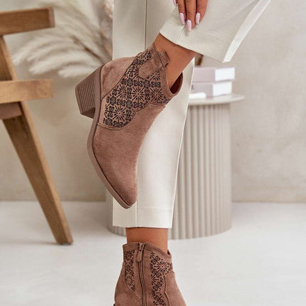 Heel boots model 199414 - Très Elite