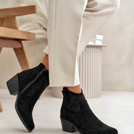 Heel boots model 199414 - Très Elite