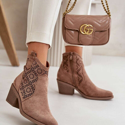 Heel boots model 199414 - Très Elite