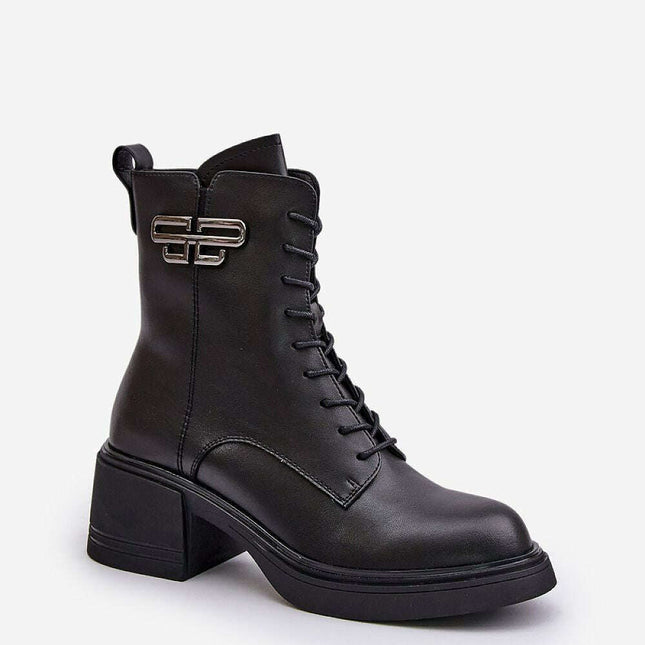 Heel boots model 199837