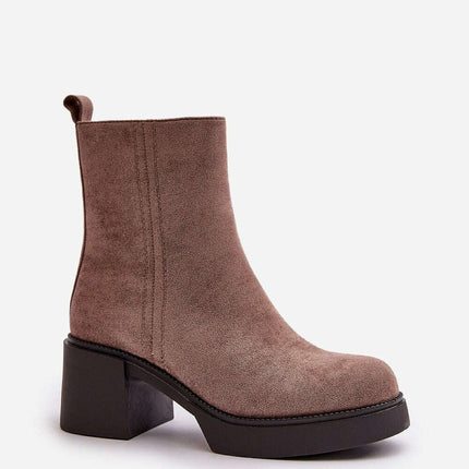 Heel boots model 199842 - Très Elite