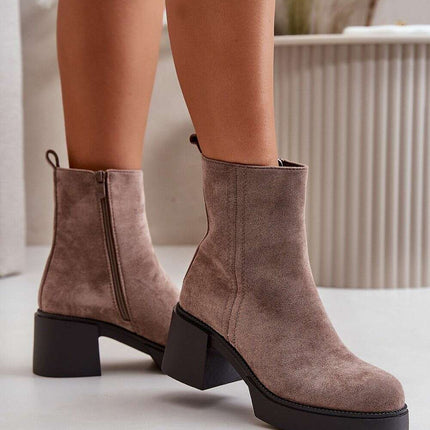 Heel boots model 199842 - Très Elite
