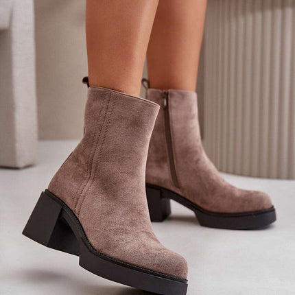 Heel boots model 199842 - Très Elite
