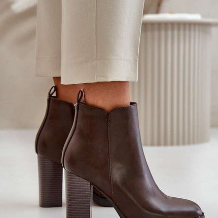 Heel boots model 199843 - Très Elite
