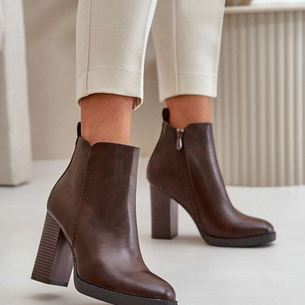 Heel boots model 199843 - Très Elite