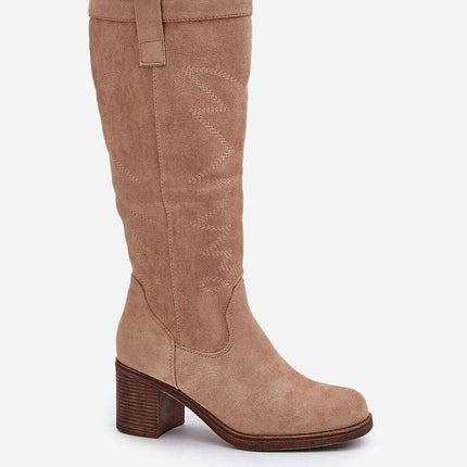 Heel boots model 199857 - Très Elite