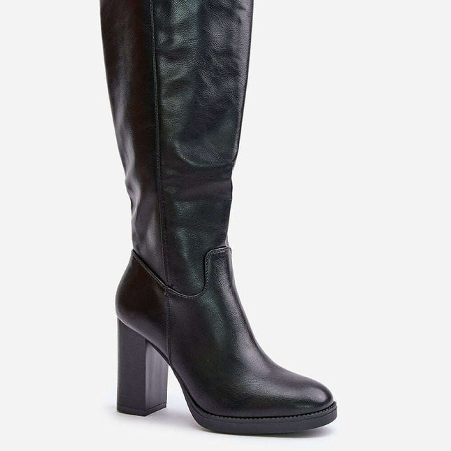 Heel boots model 199860