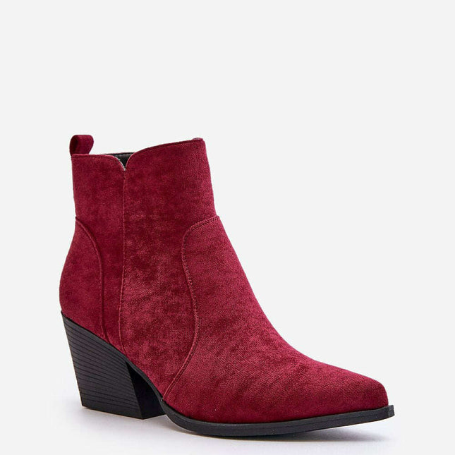 Heel boots model 200089