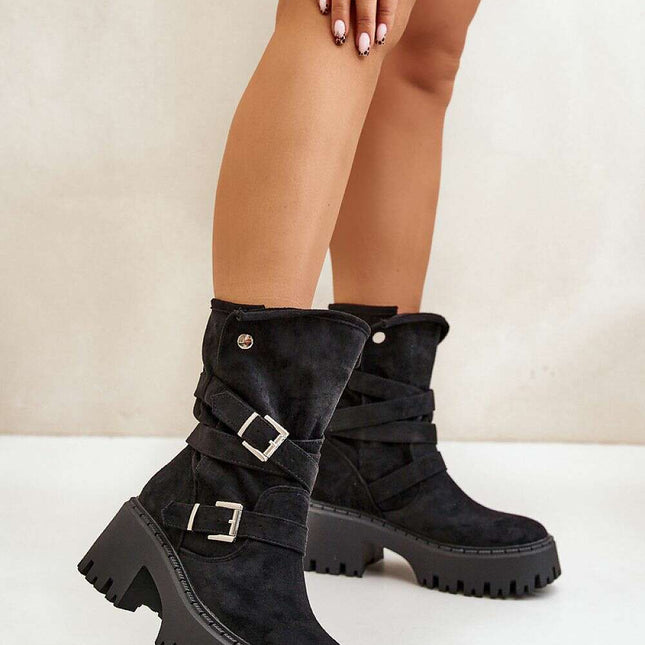 Heel boots model 200093