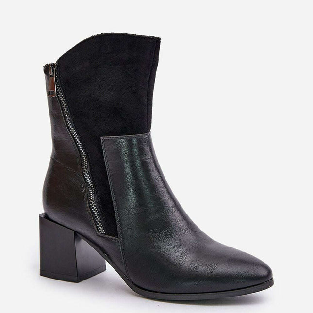 Heel boots model 201006