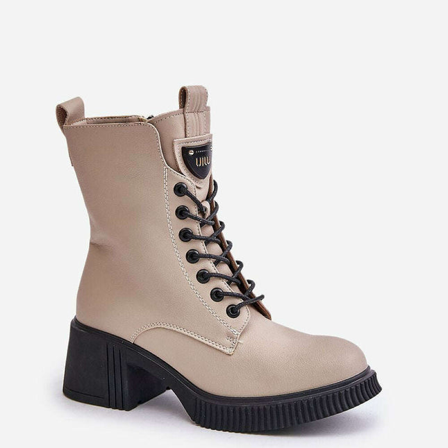 Heel boots model 201012