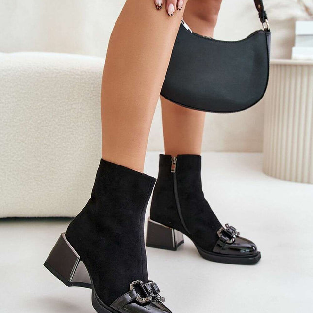 Heel boots model 201016