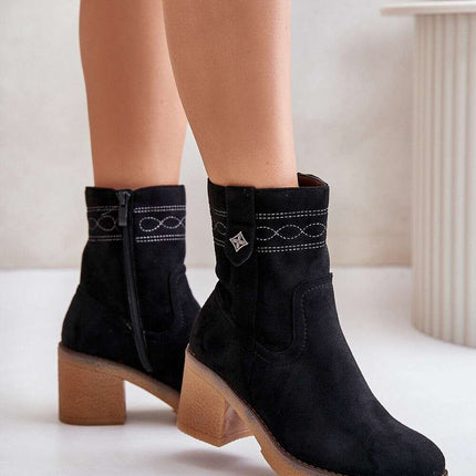 Heel boots model 201167 - Très Elite