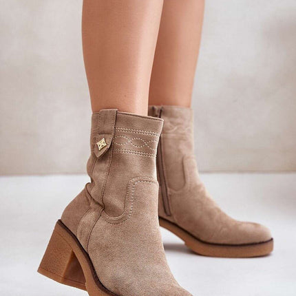 Heel boots model 201167 - Très Elite