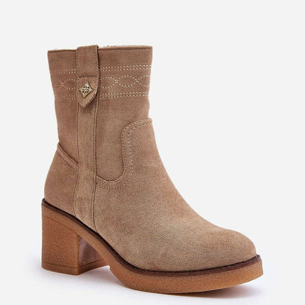 Heel boots model 201167 - Très Elite