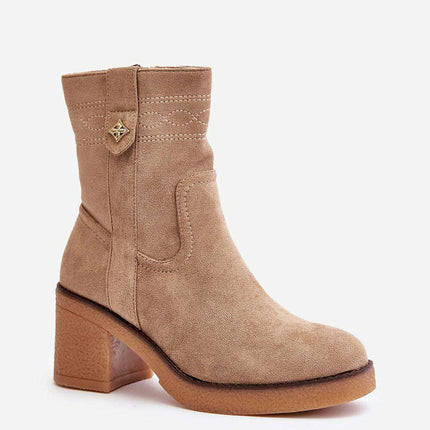 Heel boots model 201167 - Très Elite