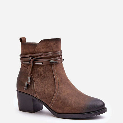 Heel boots model 201224 - Très Elite