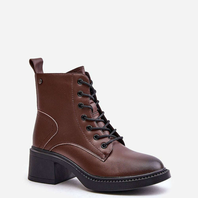 Heel boots model 201225