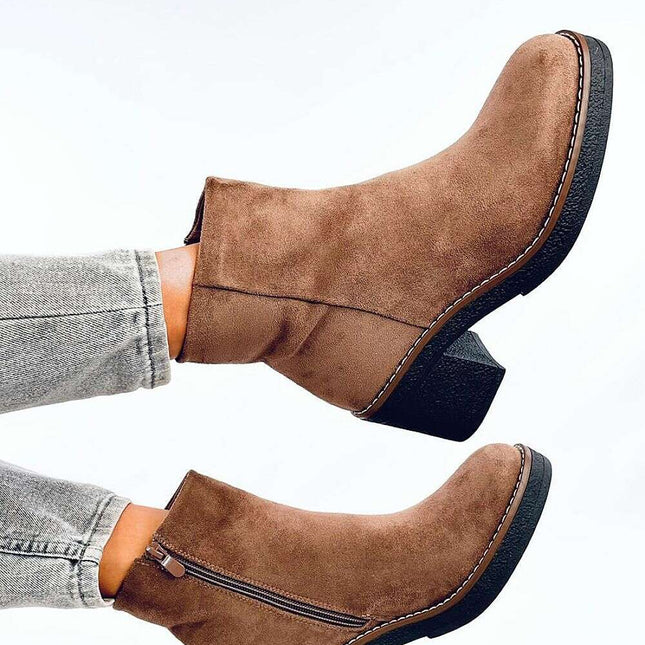 Heel boots model 201373