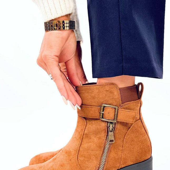 Heel boots model 201386