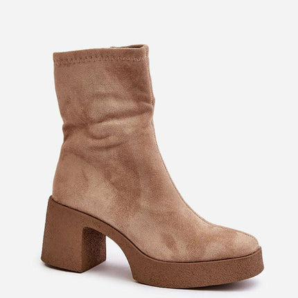 Heel boots model 201528 - Très Elite