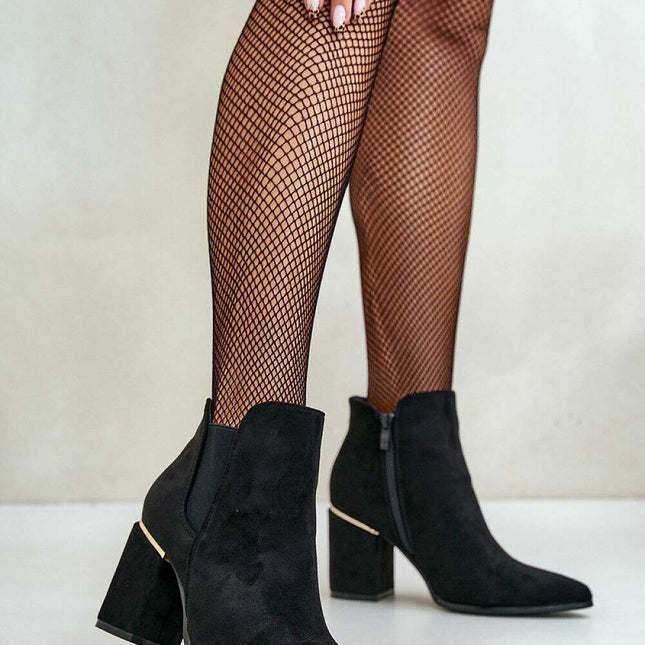 Heel boots model 201549