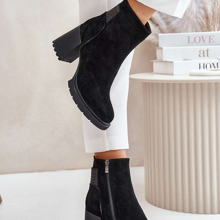 Heel boots model 201684 - Très Elite