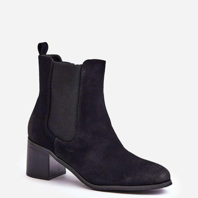 Heel boots model 201695