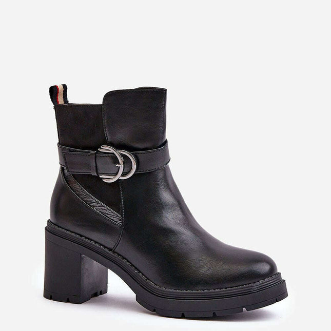 Heel boots model 201700