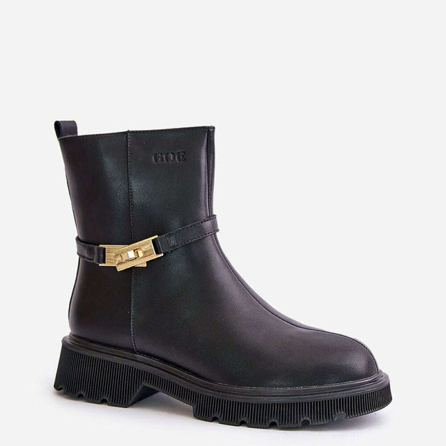 Heel boots model 201759