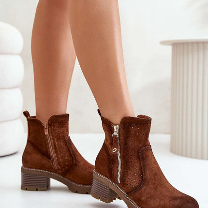 Heel boots model 201883 - Très Elite