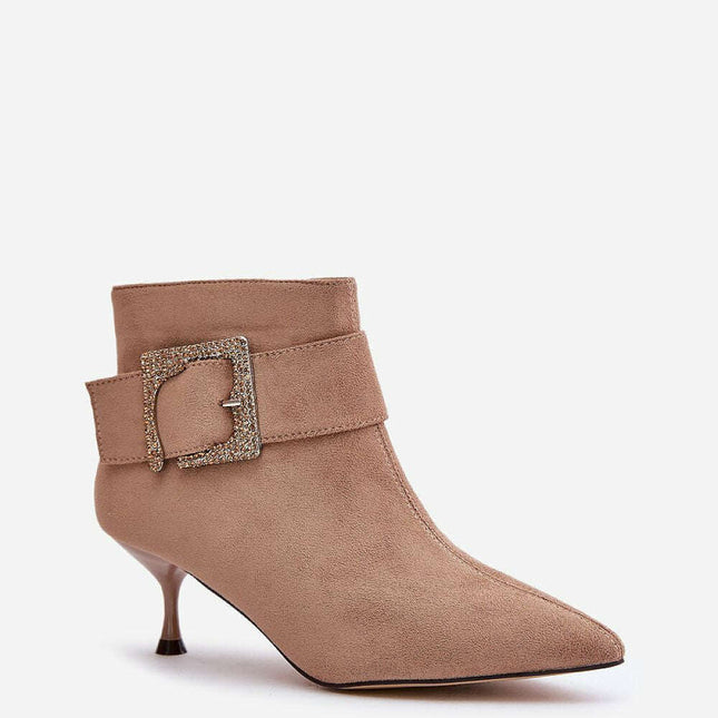 Heel boots model 201889