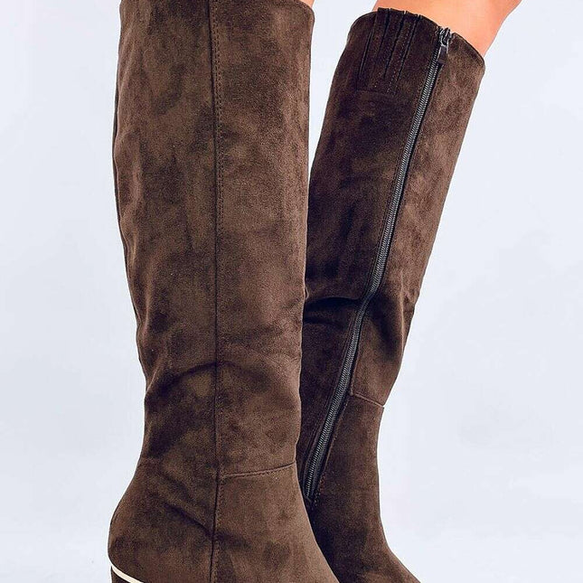 Heel boots model 202334