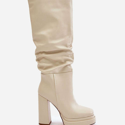 Heel boots model 202603 - Très Elite
