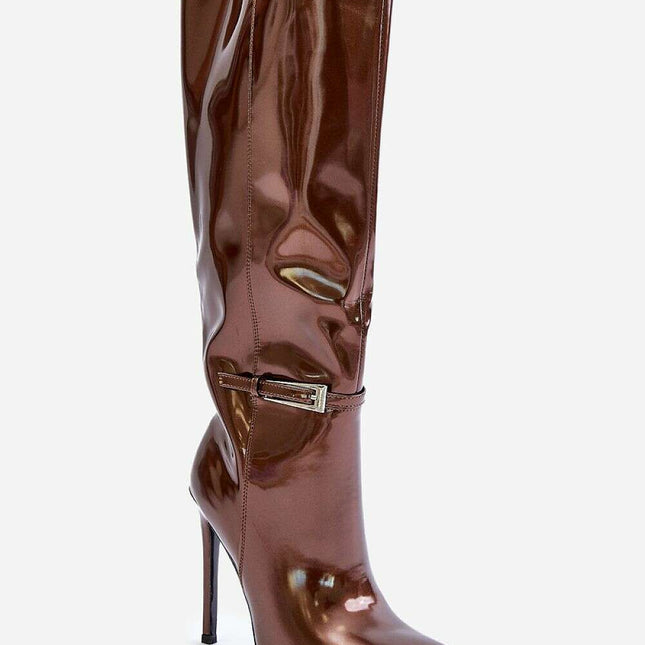 Heel boots model 202605