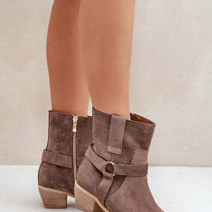 Heel boots model 203867 - Très Elite