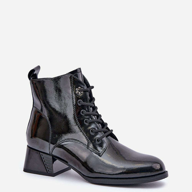 Heel boots model 203878