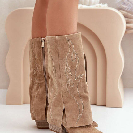 Heel boots model 203899 - Très Elite