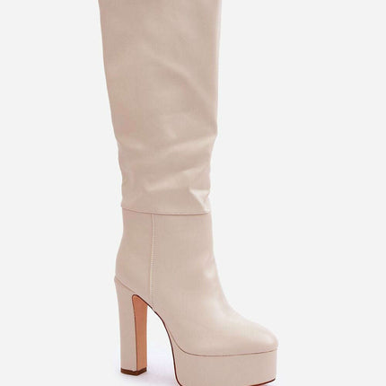 Heel boots model 204661 - Très Elite