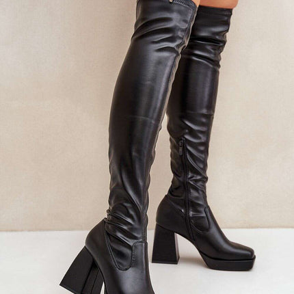 Heel boots model 204664 - Très Elite
