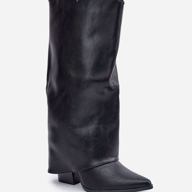 Heel boots model 204669