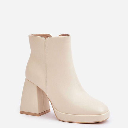 Heel boots model 204675 - Très Elite