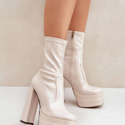 Heel boots model 204679 - Très Elite