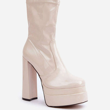 Heel boots model 204679 - Très Elite