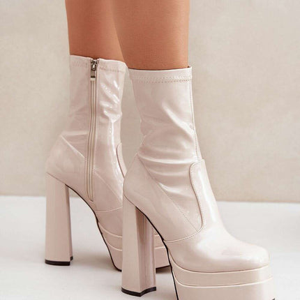 Heel boots model 204679 - Très Elite