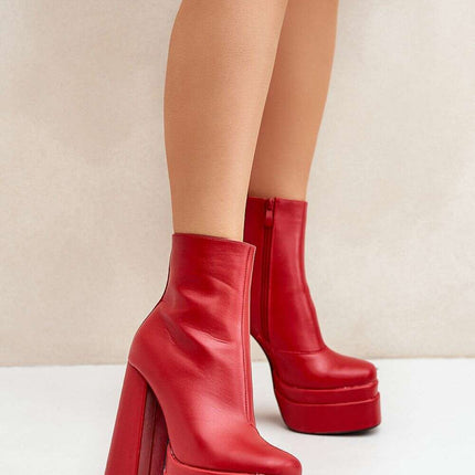 Heel boots model 204690 - Très Elite