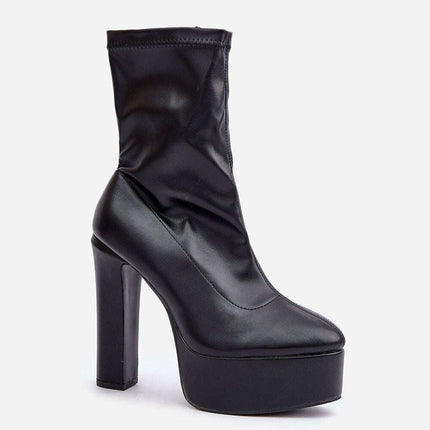 Heel boots model 204694 - Très Elite