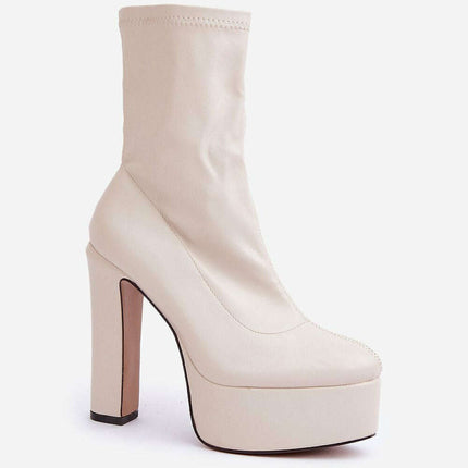 Heel boots model 204694 - Très Elite