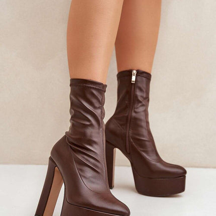 Heel boots model 204694 - Très Elite