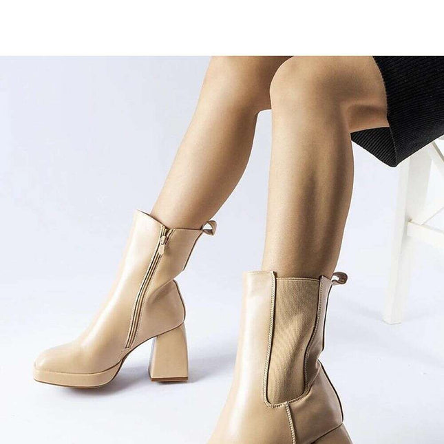 Heel boots model 204731